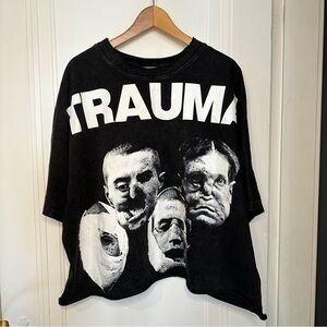 Billionaire Studios Trauma Tee Black size large unisex